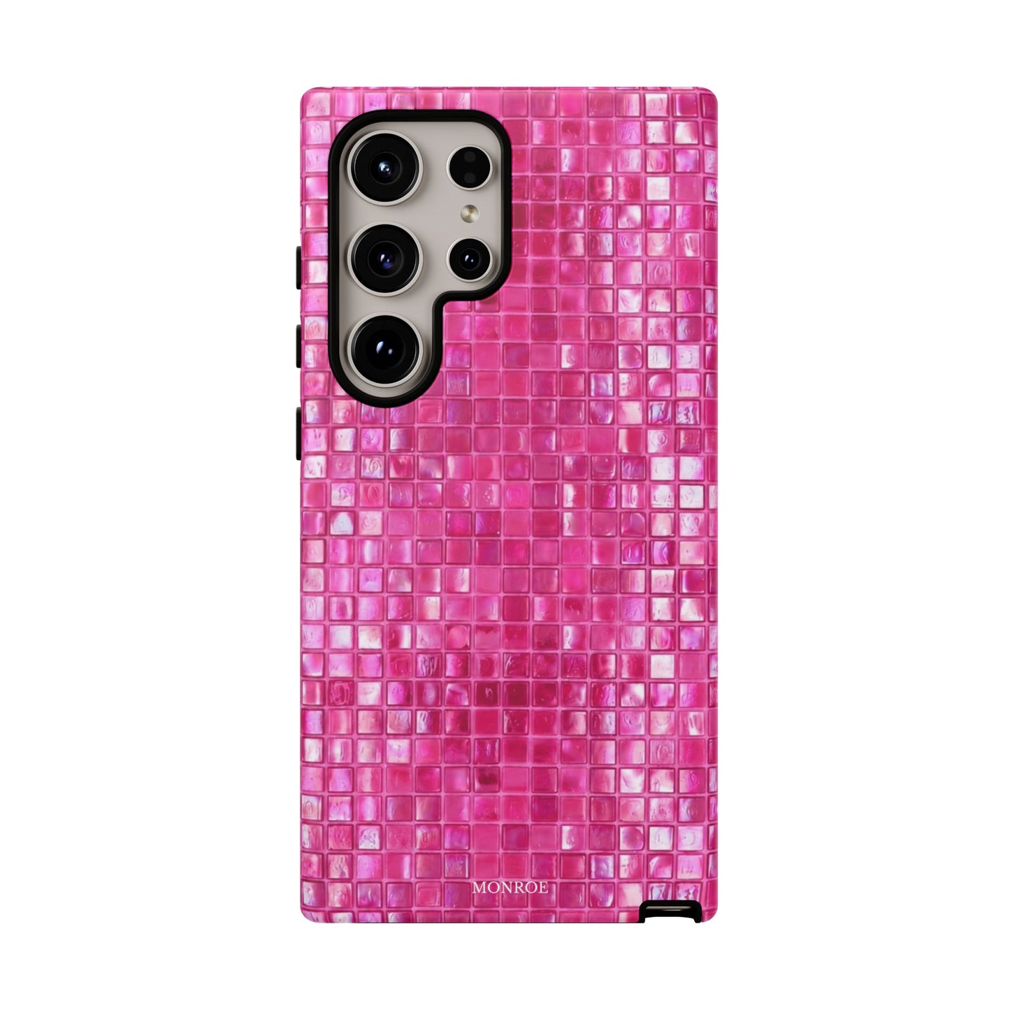 Hot Pink Mosaic Tough Case