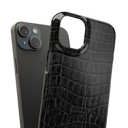 Black Croc Case