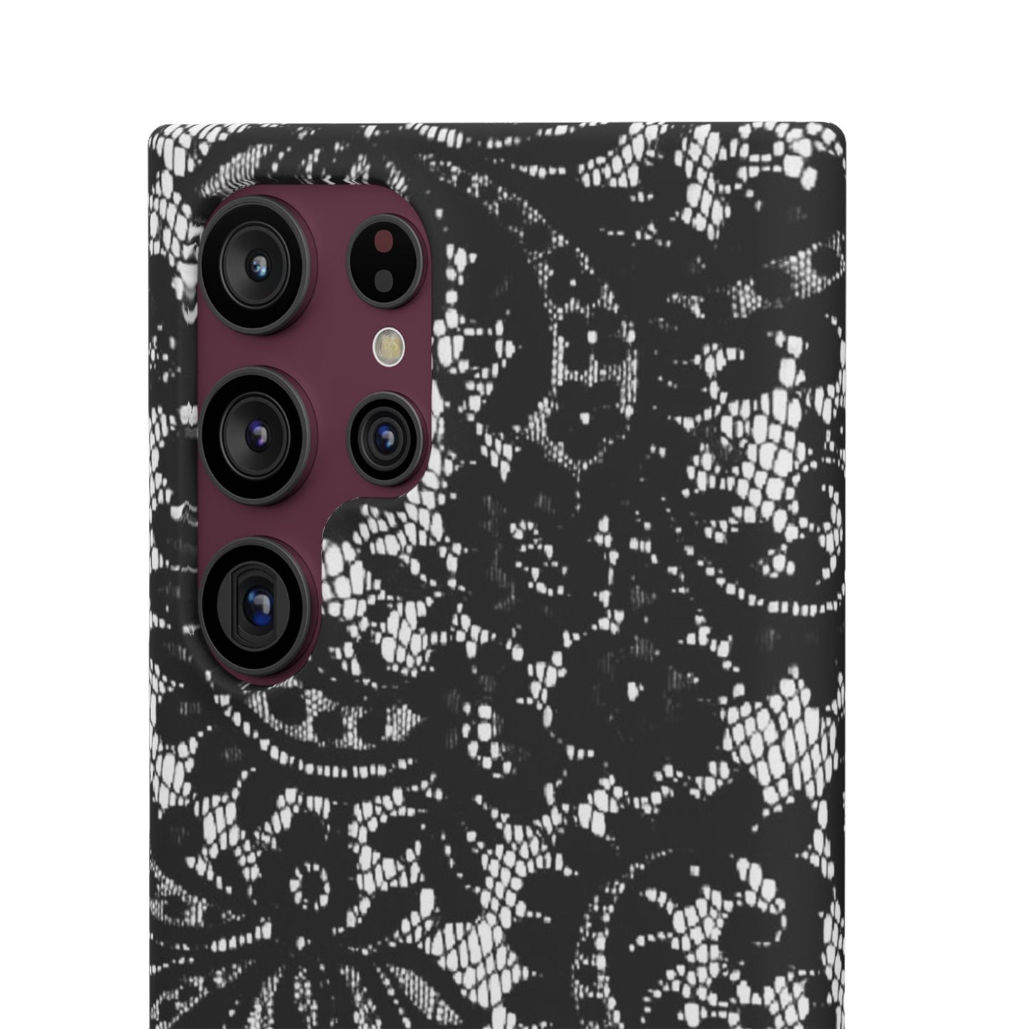 Black Lace Elegant Pattern Case