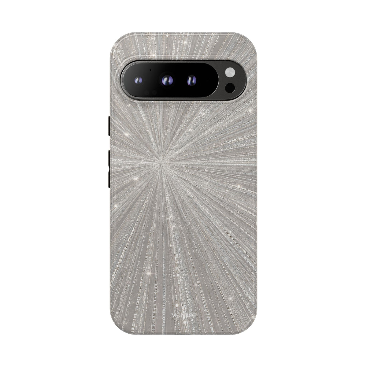 Sparkling Silver Burst Tough Case