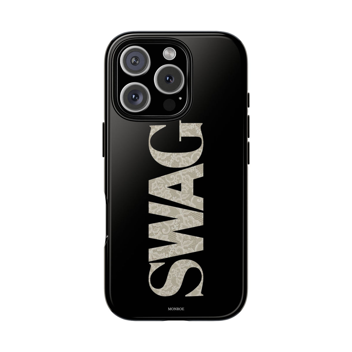 Lace Swag Black Tough Case