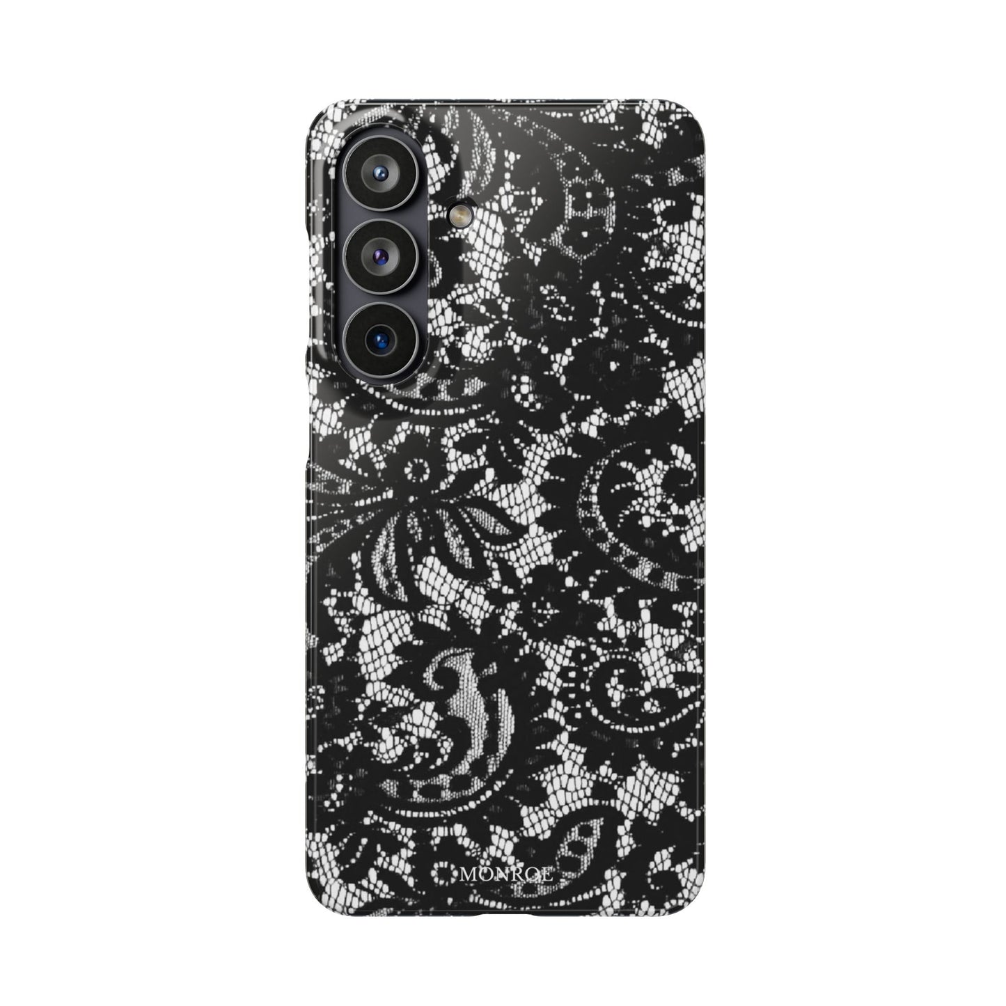 Black Lace Elegant Pattern Case