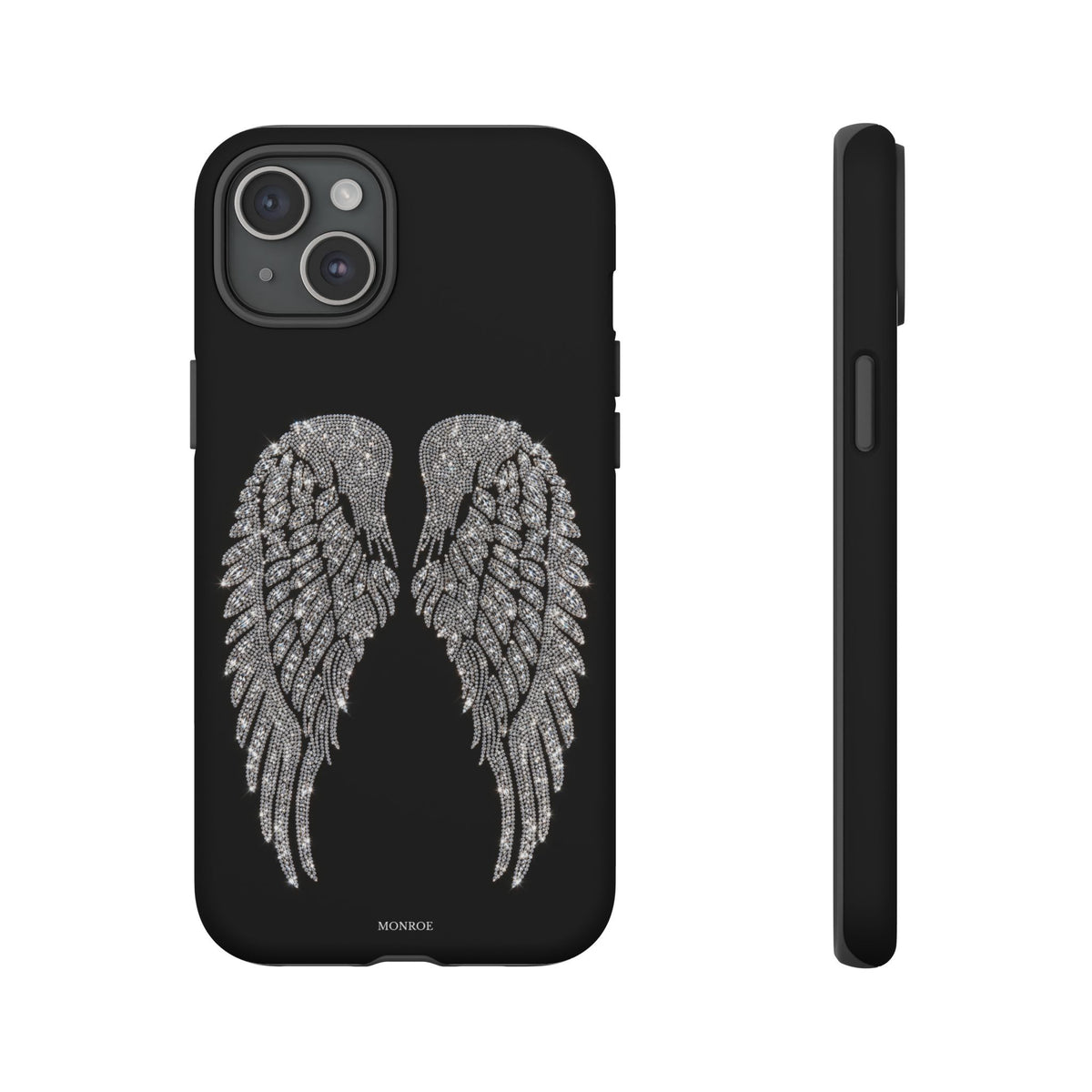 Silver Angel Wings Tough Case