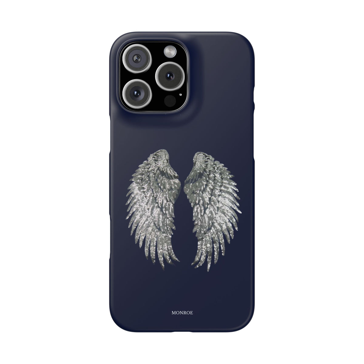 Navy Angel Wings Case