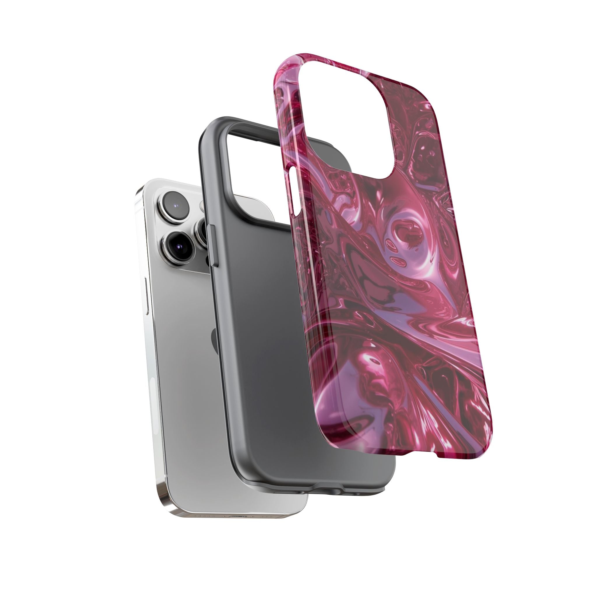 Metallic Pink Phone Case