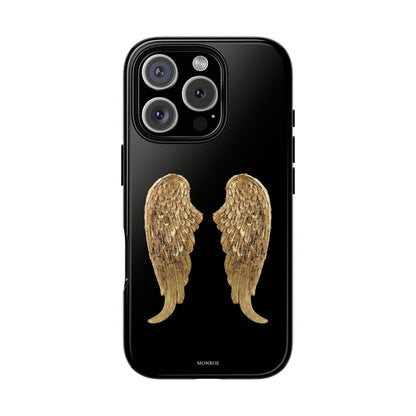 Gold Angel Wings Tough Case