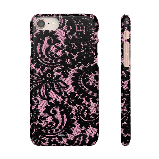 Pink Lace Pattern Case