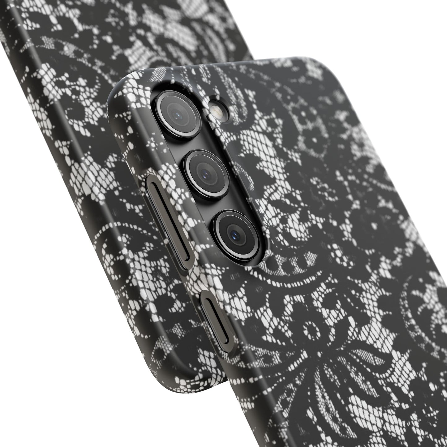 Black Lace Elegant Pattern Case