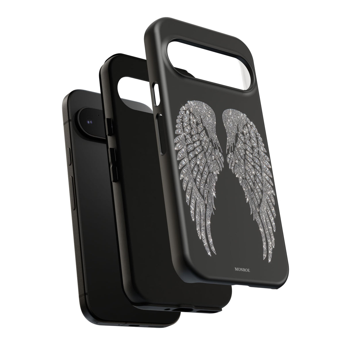 Silver Angel Wings Tough Case