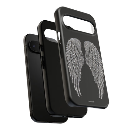 Silver Angel Wings Tough Case
