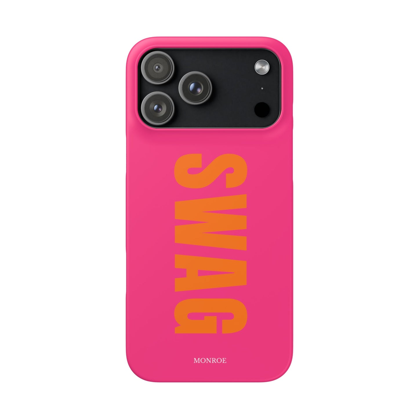 Bold Pink "SWAG" Case