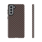Brown Polka Phone Case
