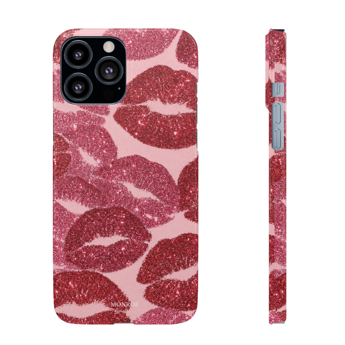 Pink Glitter Kiss Case