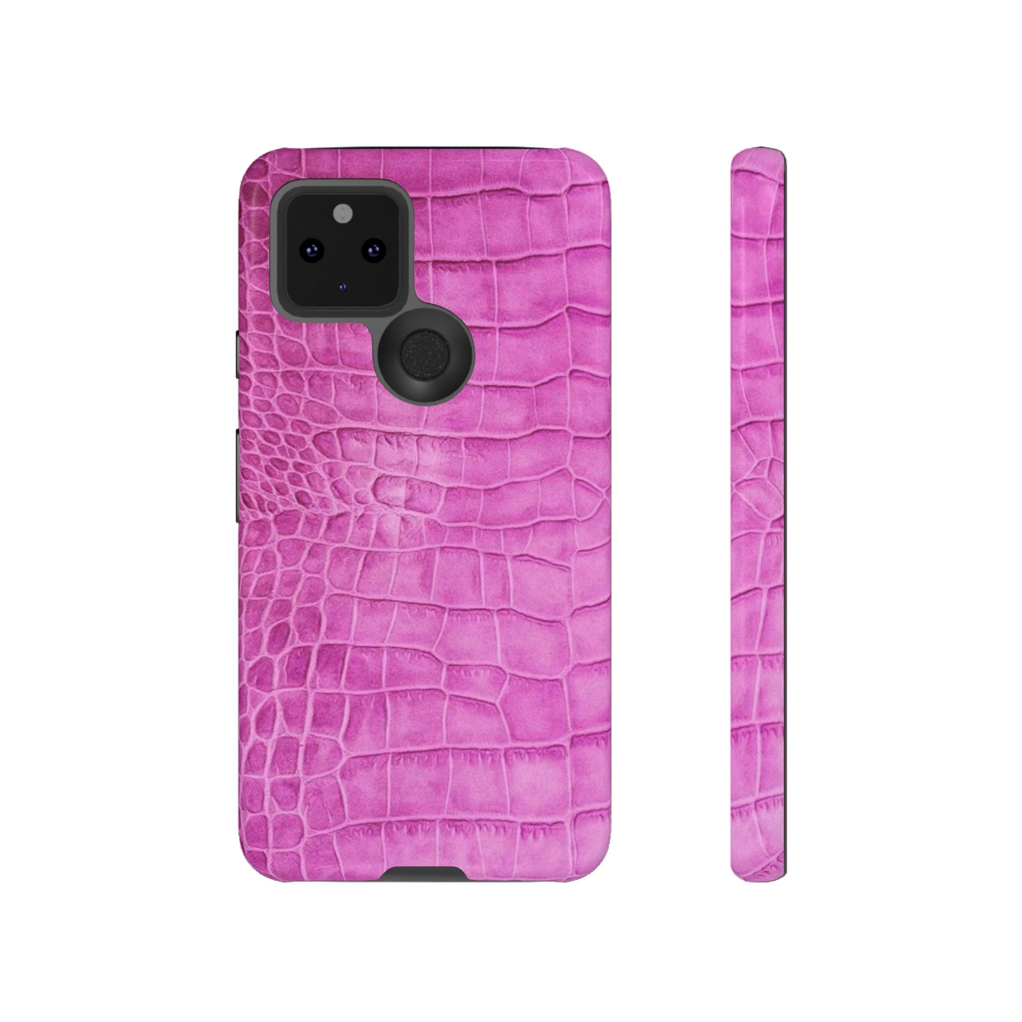 Purple Croc Phone Case