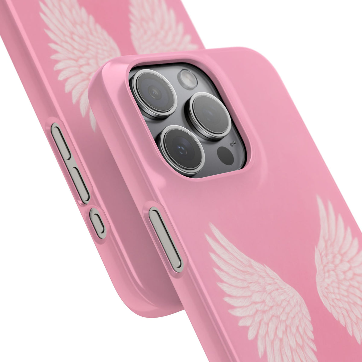 Pink Angel Wings Case