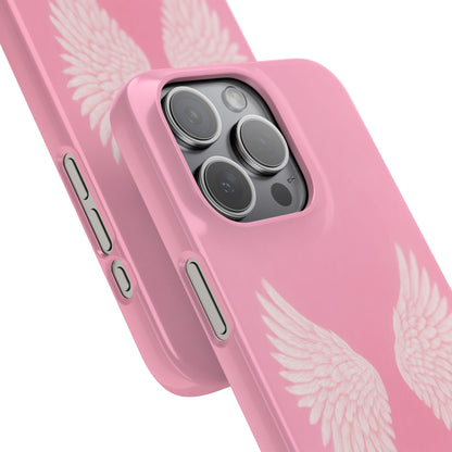 Pink Angel Wings Case
