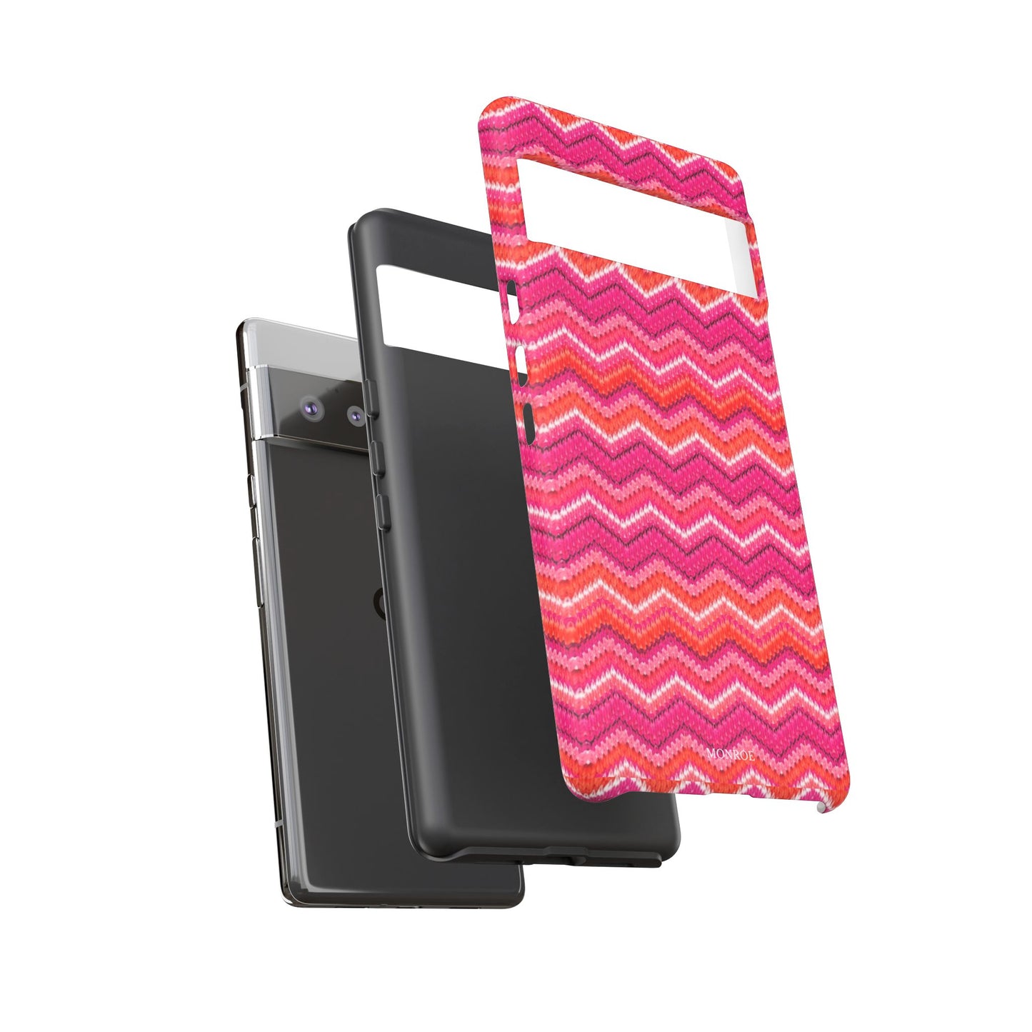 Pink Zigzag Tough Case