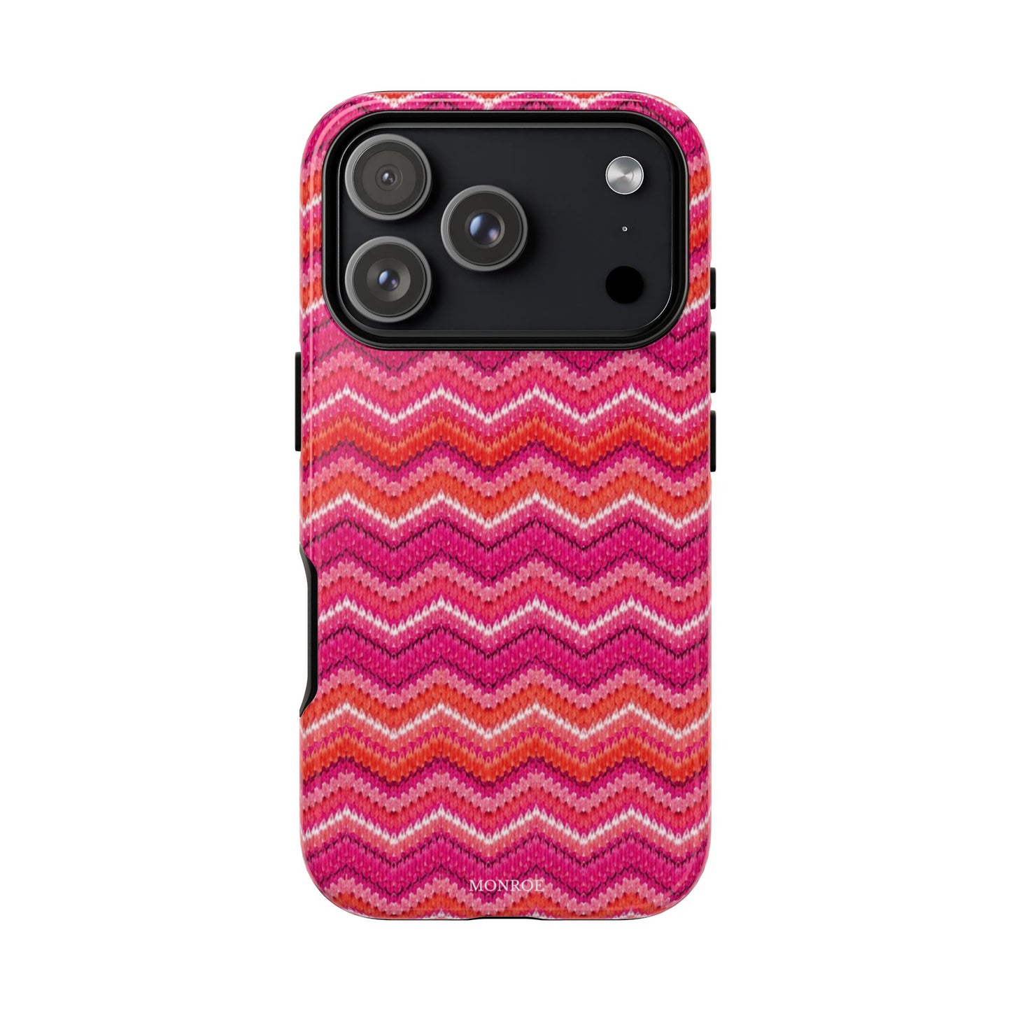 Pink Zigzag Tough Case