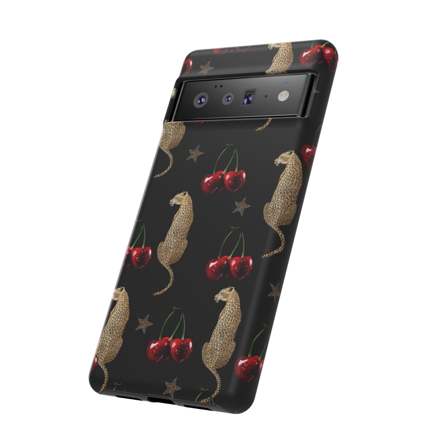 Leopard & Cherry Tough Case