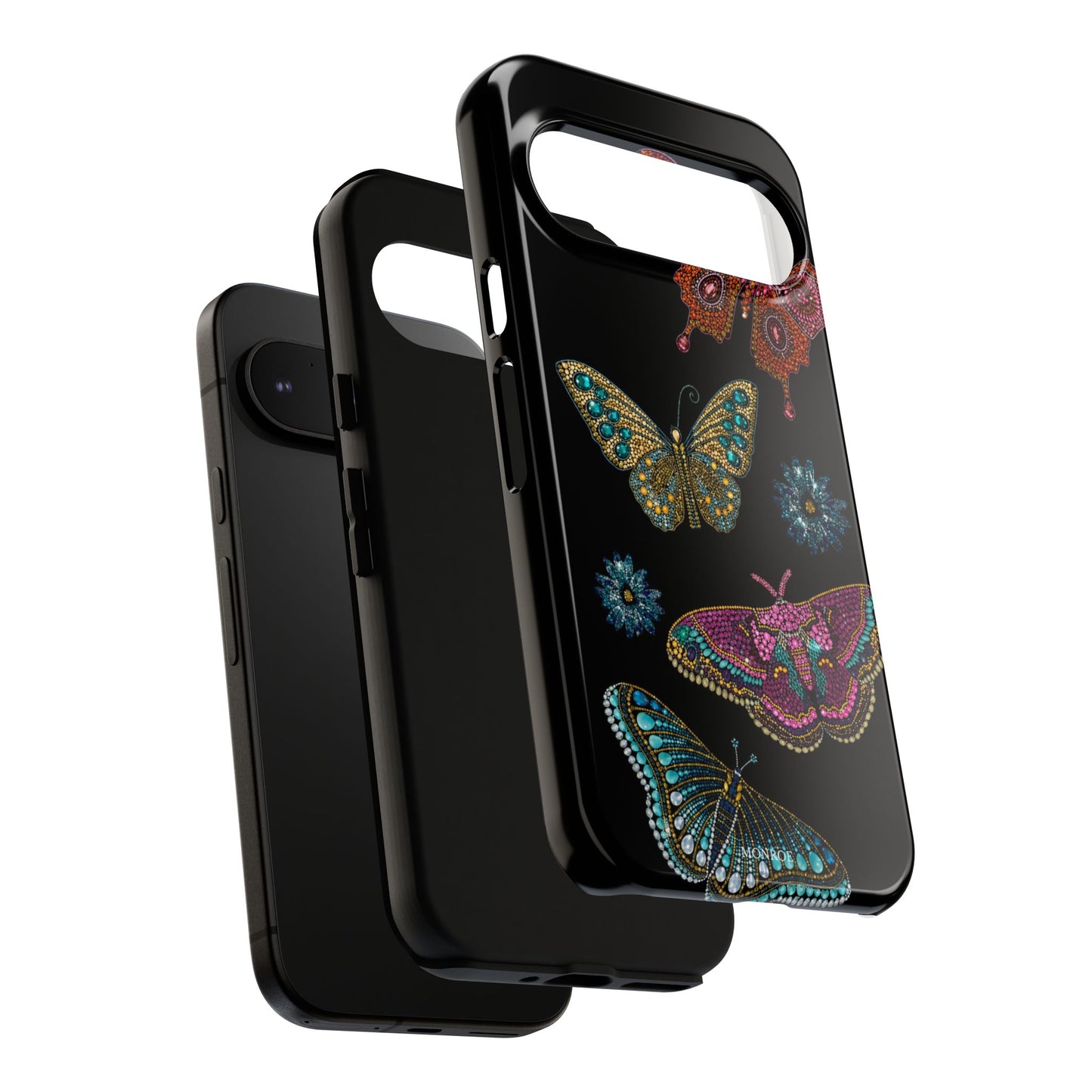 Butterfly Beaded Tough Case