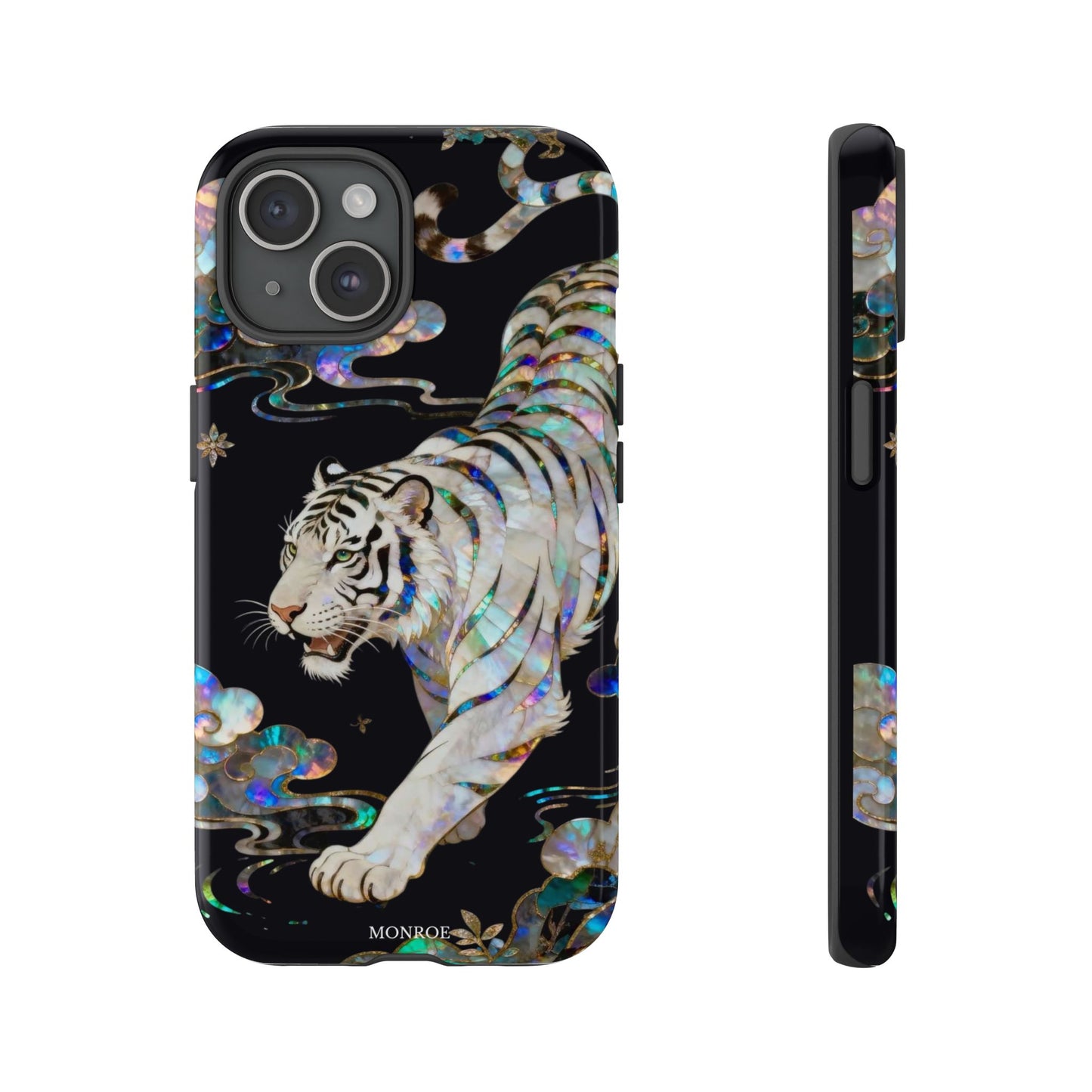 Iridescent White Tiger Tough Case