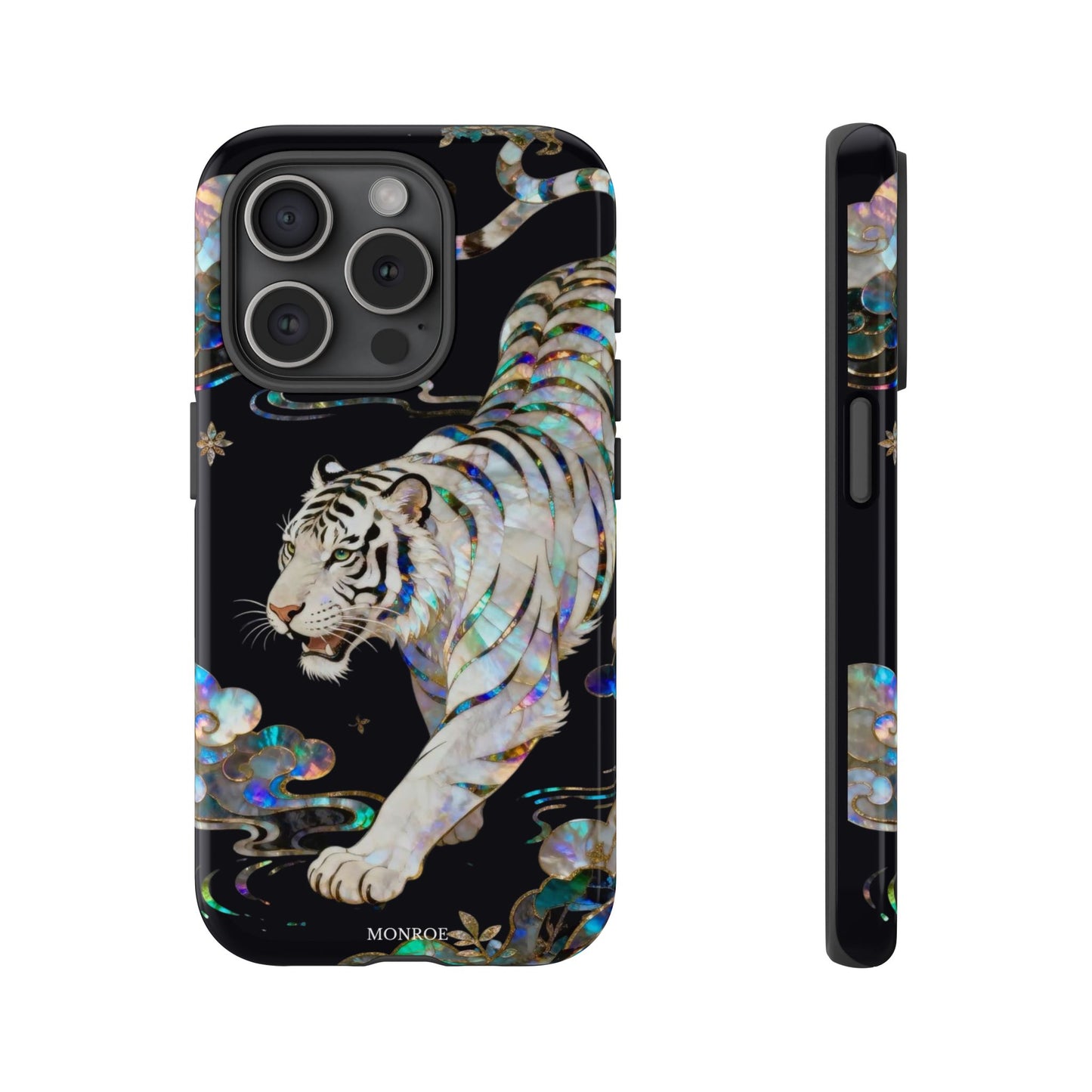 Iridescent White Tiger Tough Case
