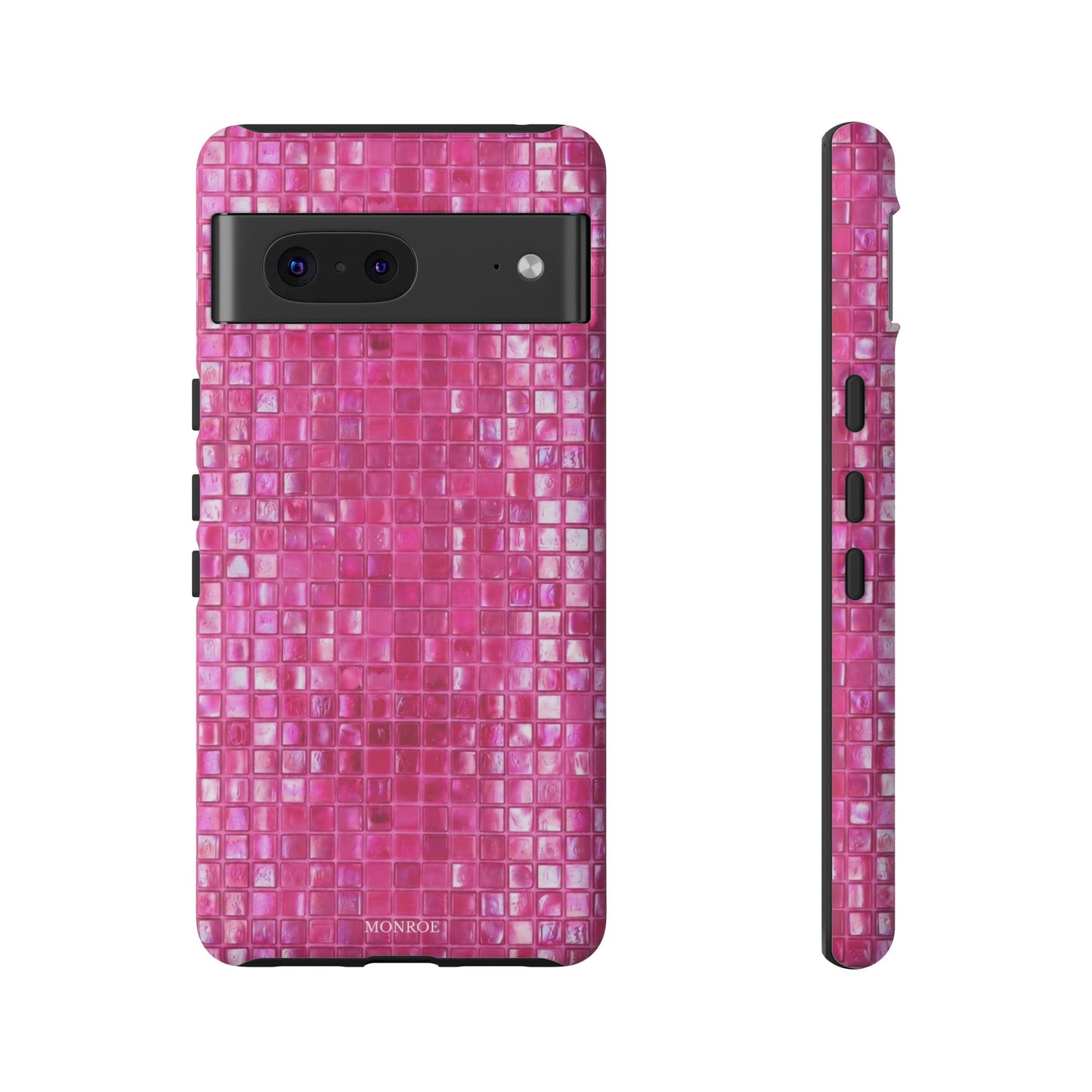 Hot Pink Mosaic Tough Case