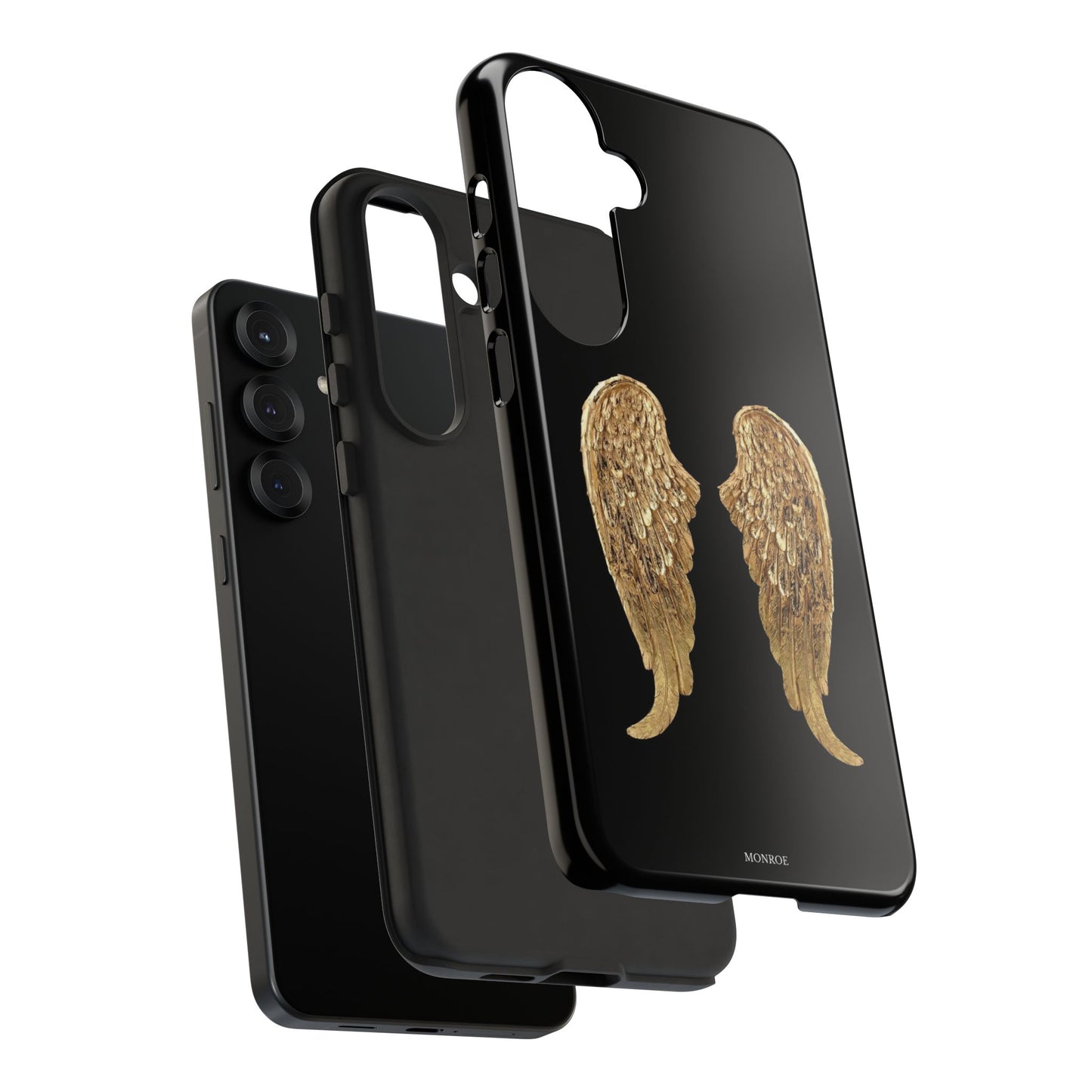 Gold Angel Wings Tough Case