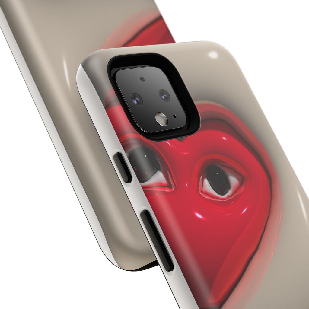 3D Hearts Phone Case