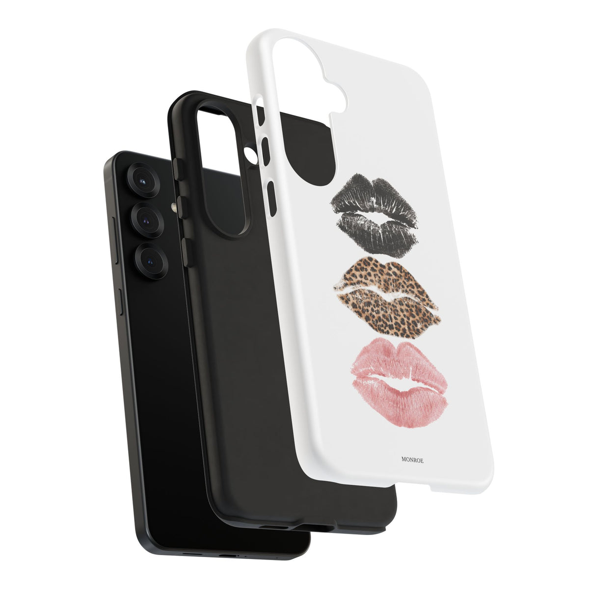 Leopard Glam Lip Tough Case