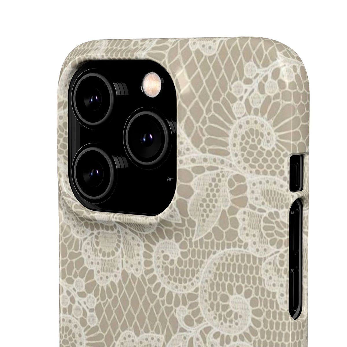 Vintage Beige Lace Case