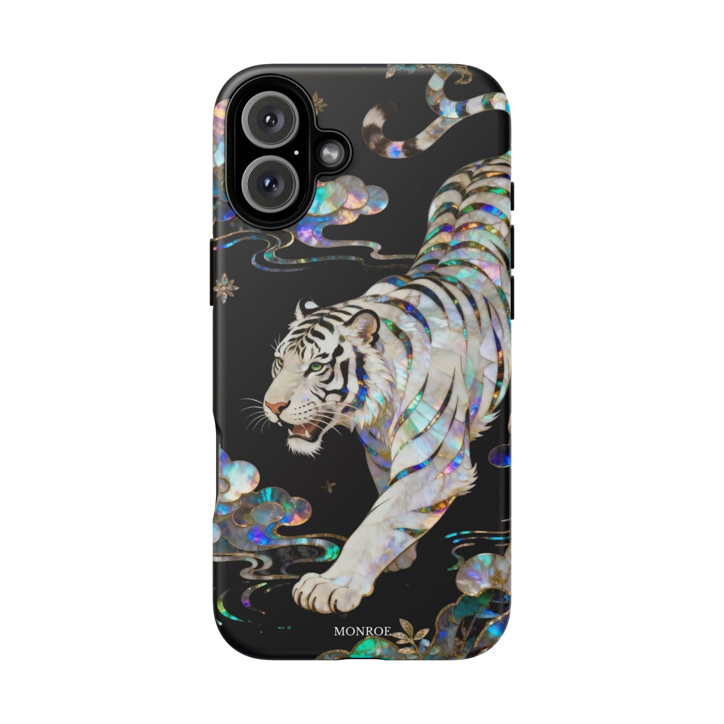 Iridescent White Tiger Tough Case