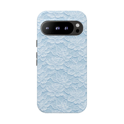 Glacier Blue Lace Tough Case