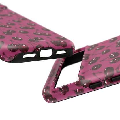 Burgundy Cherries Tough Case