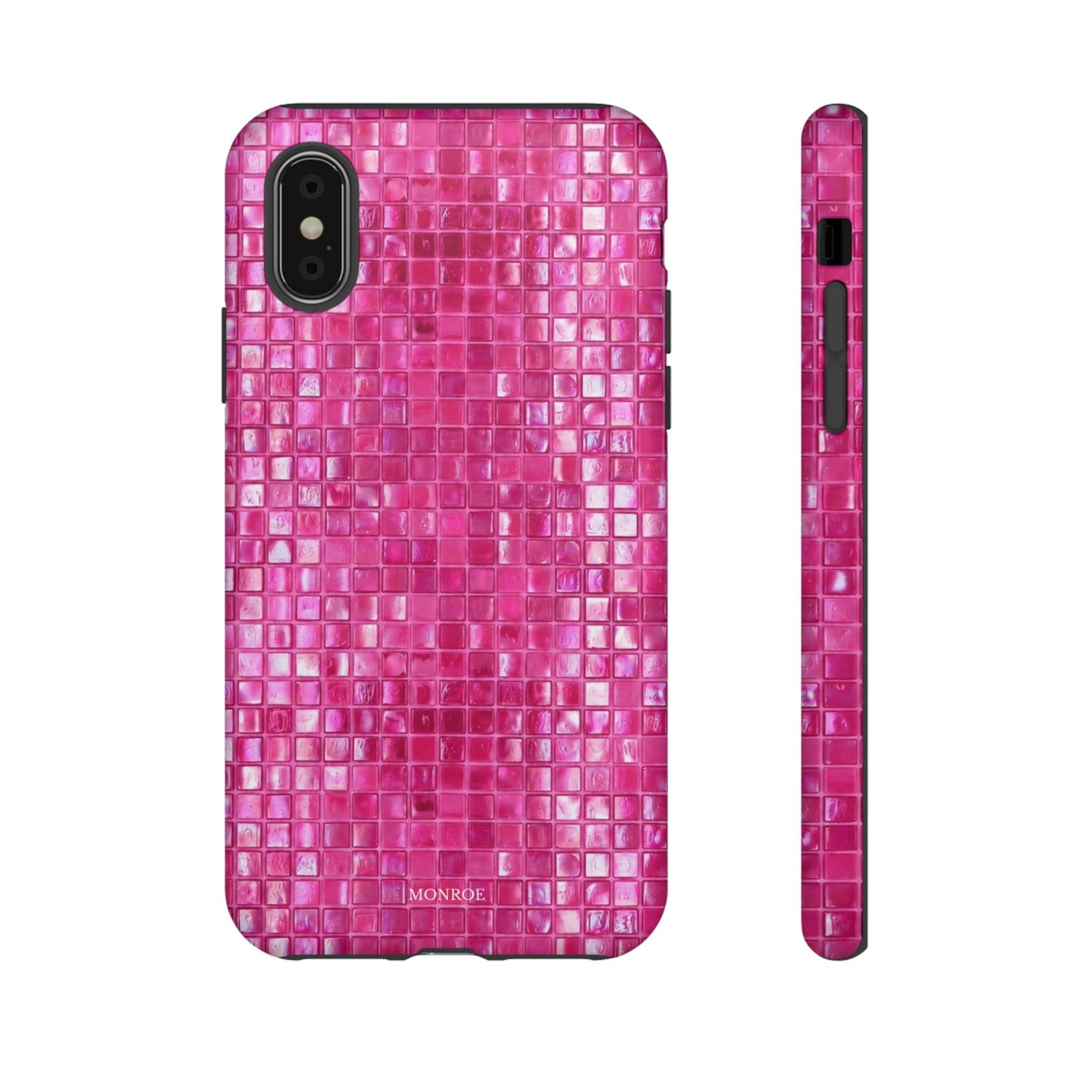 Hot Pink Mosaic Tough Case