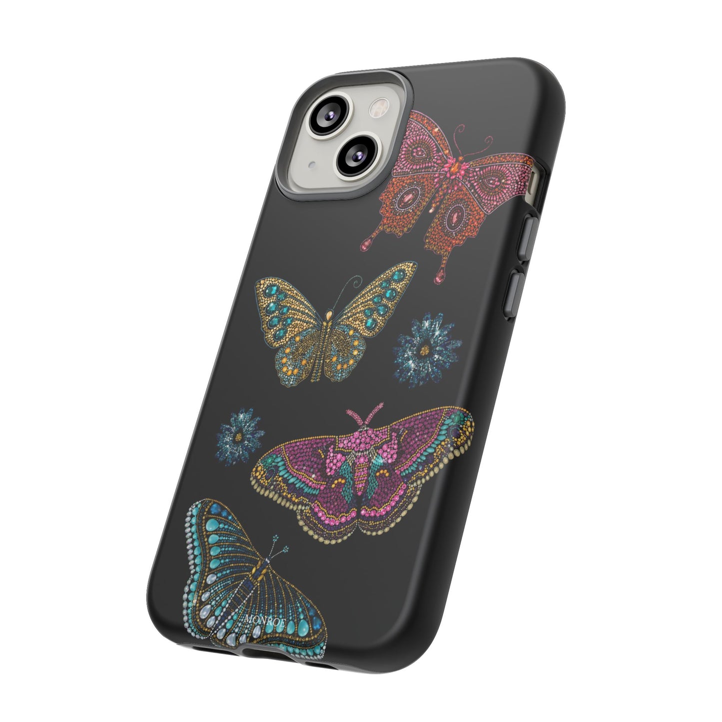 Butterfly Beaded Tough Case
