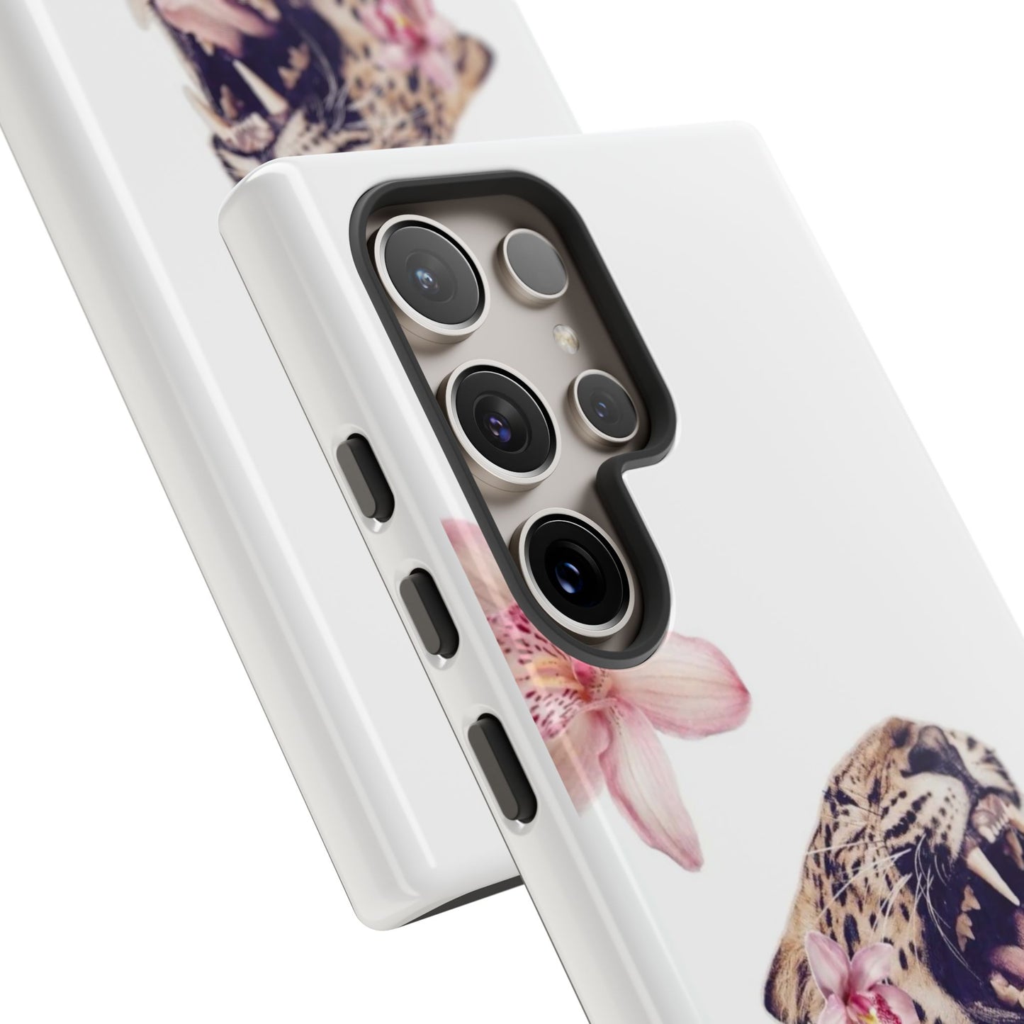 Leopard Blossom Tough Case