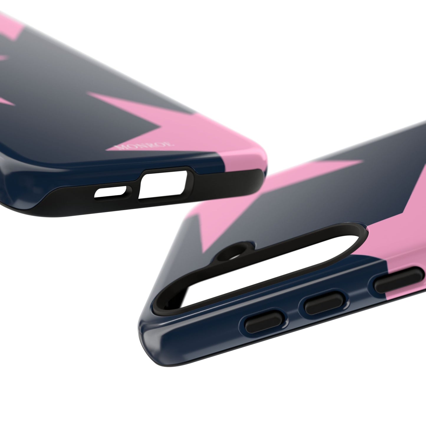 Navy & Pink Star Tough Cover