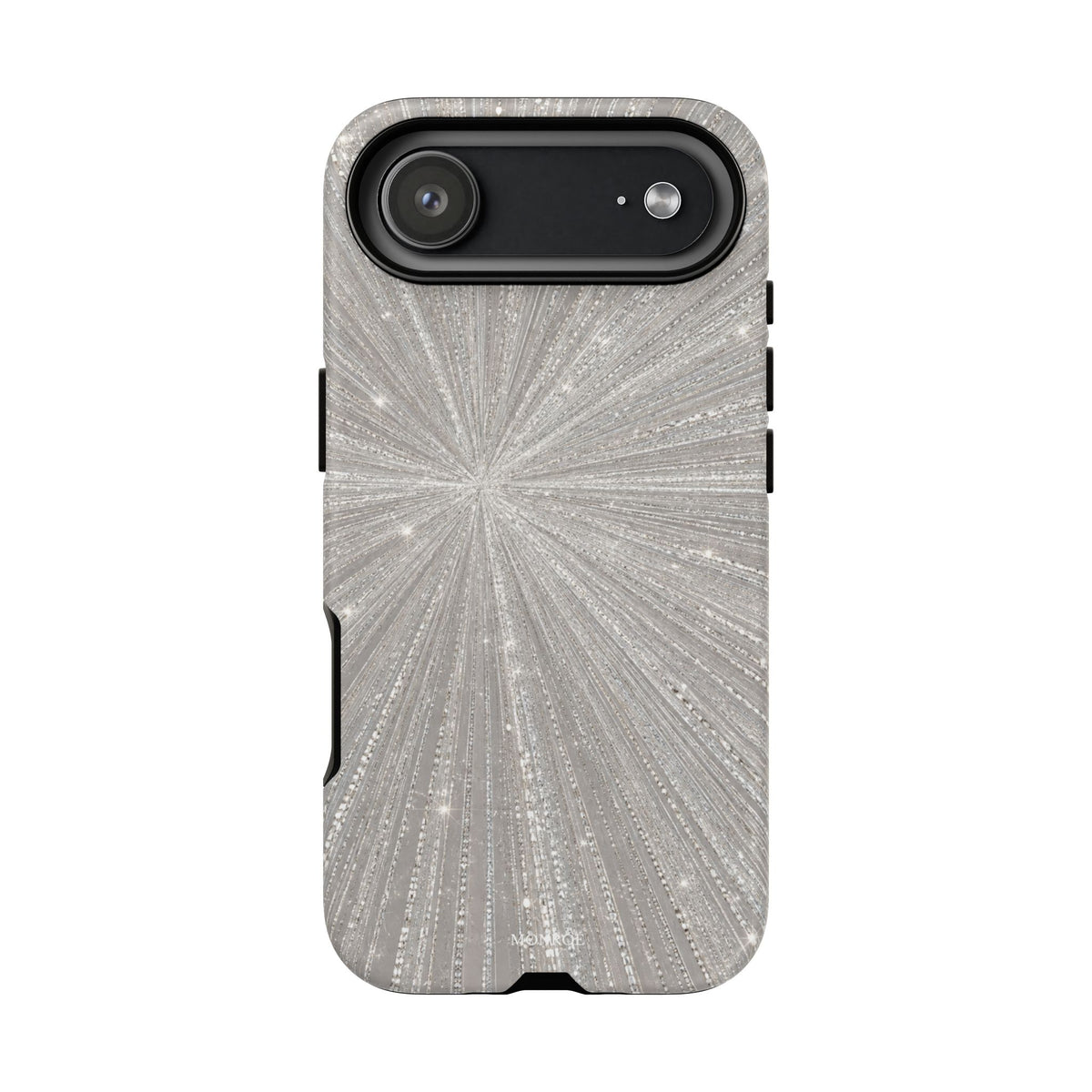 Sparkling Silver Burst Tough Case