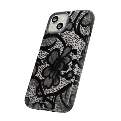 Black Floral Vintage Case