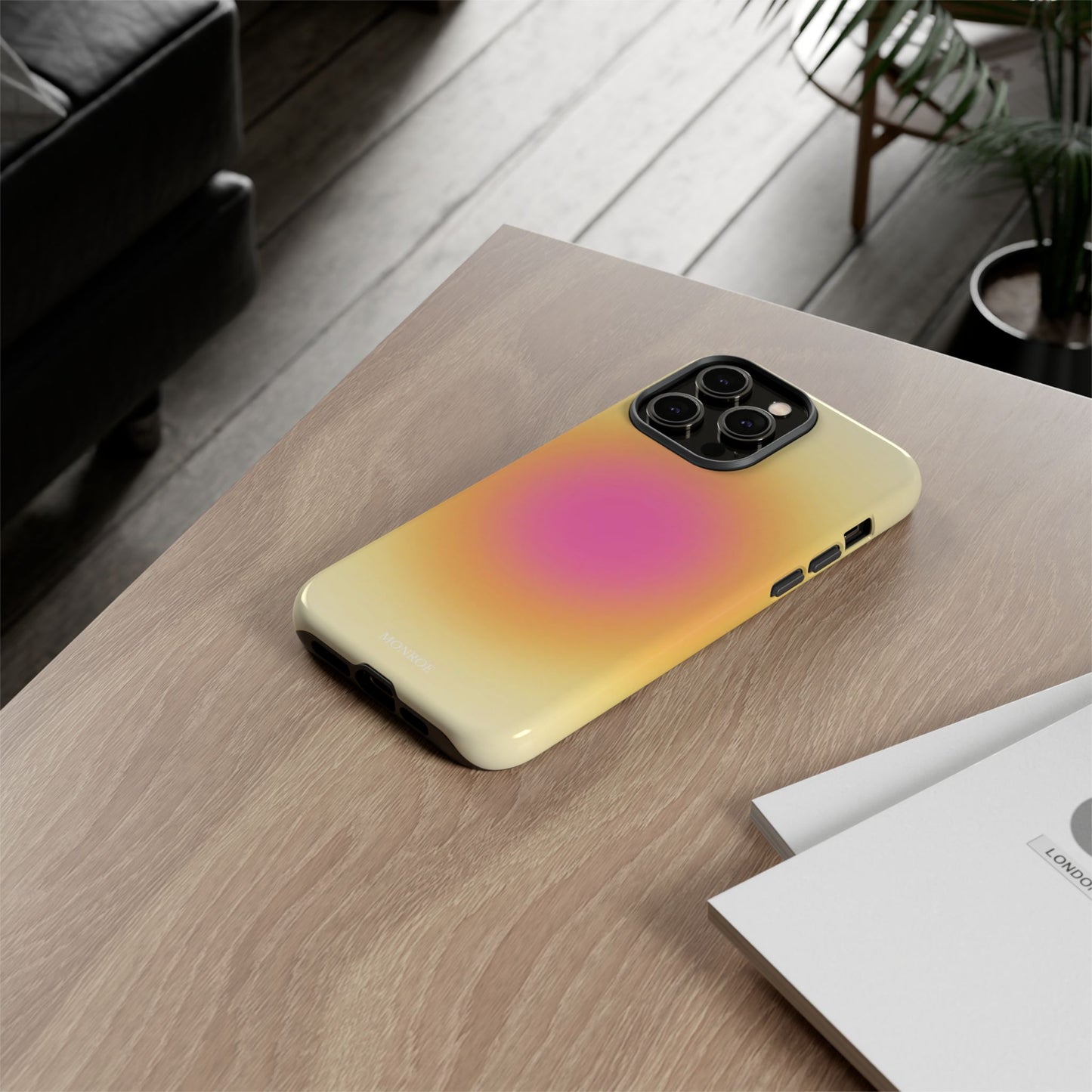 Yellow Sunset Gradient Tough Case