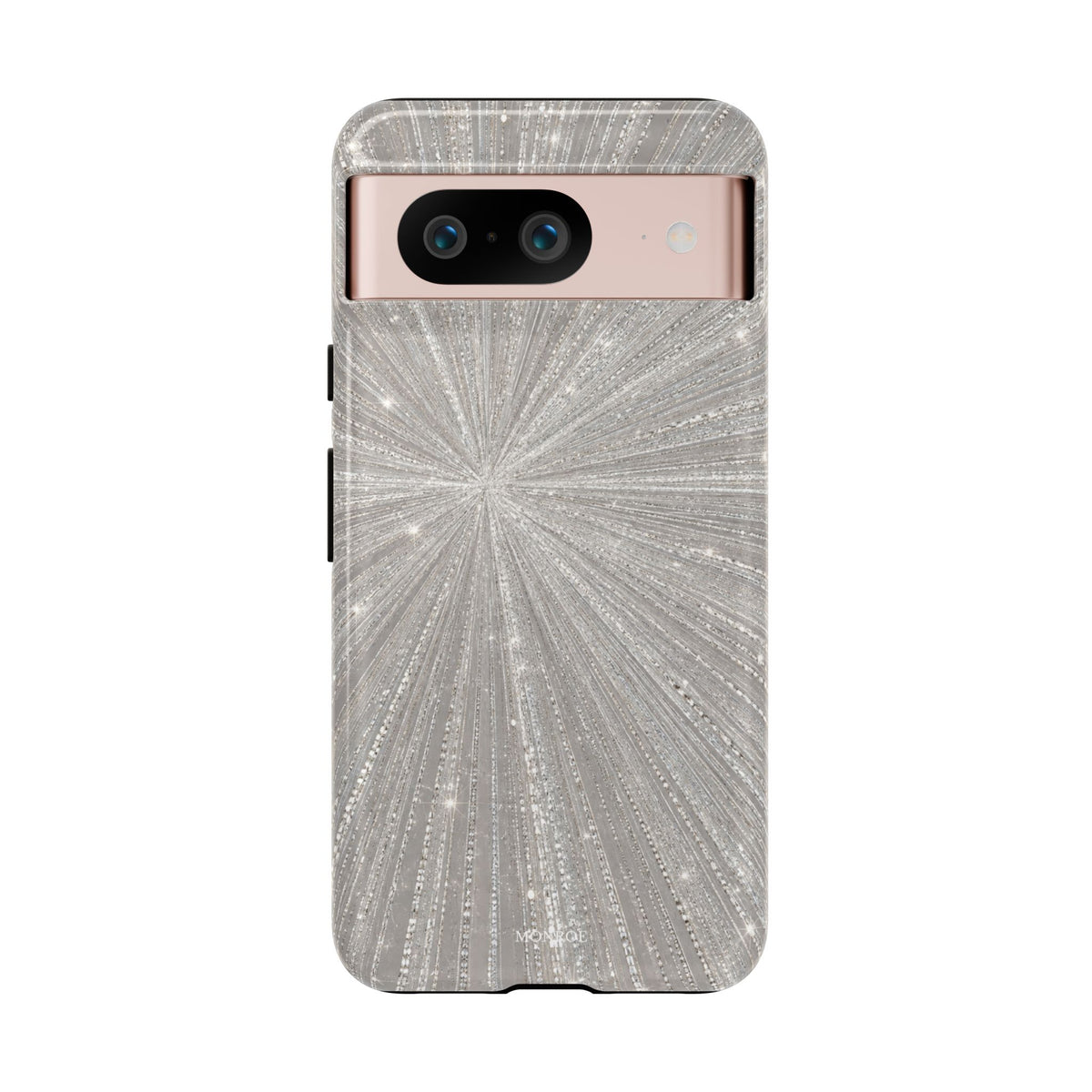 Sparkling Silver Burst Tough Case