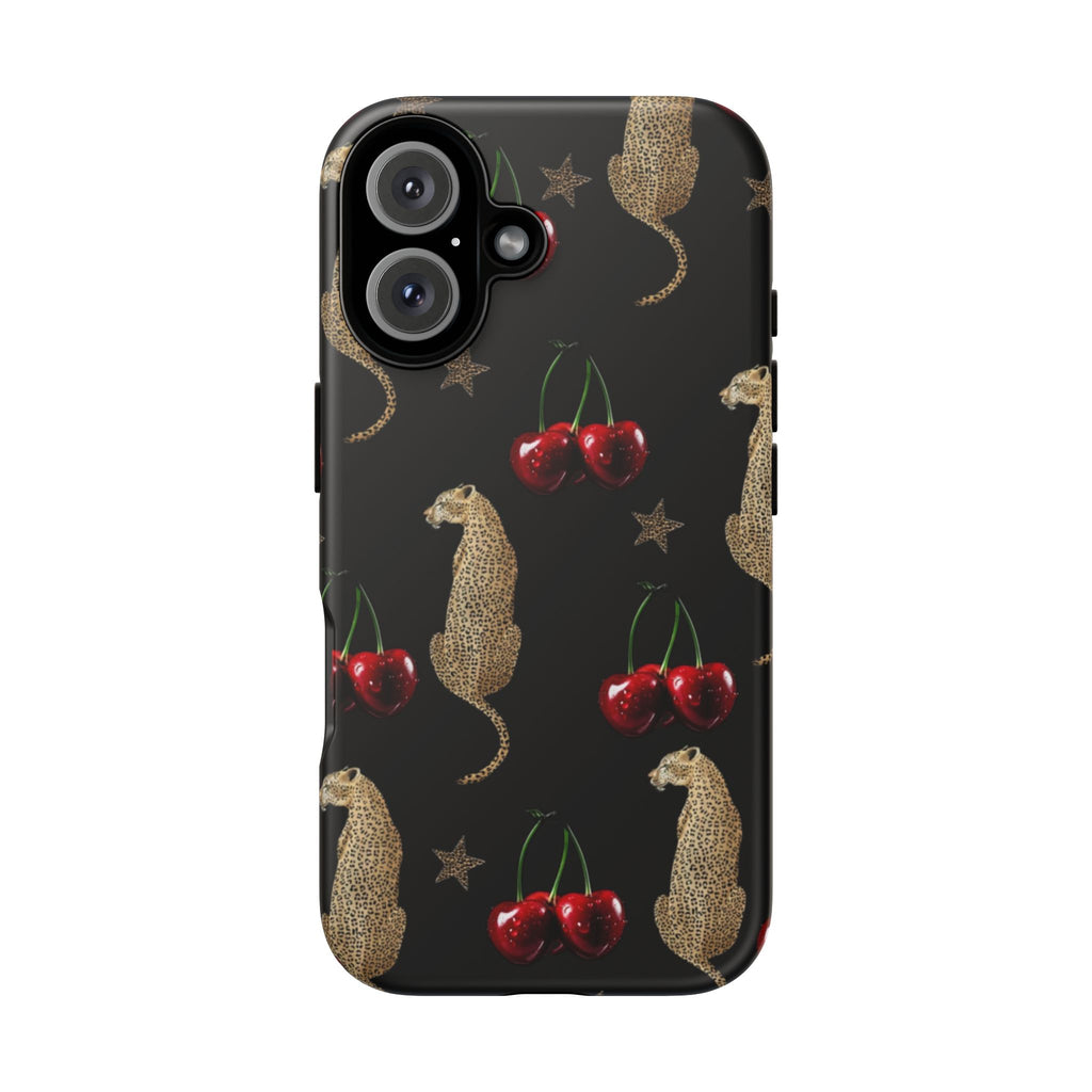 Leopards & Cherries Phone Case