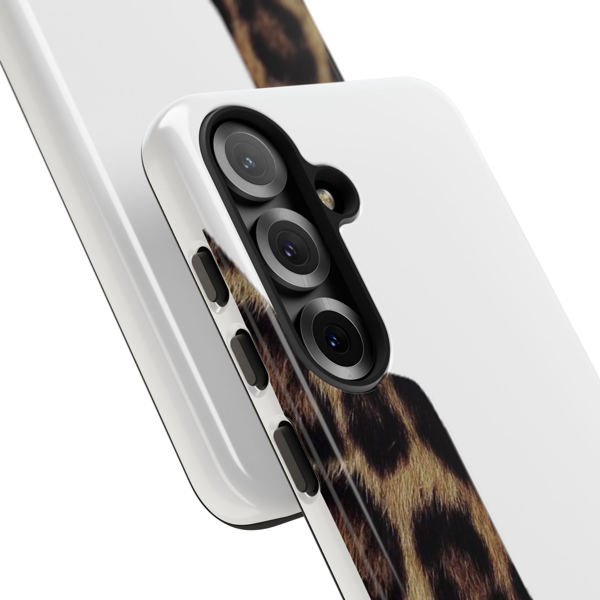 Half Cheetah Print Phone Case