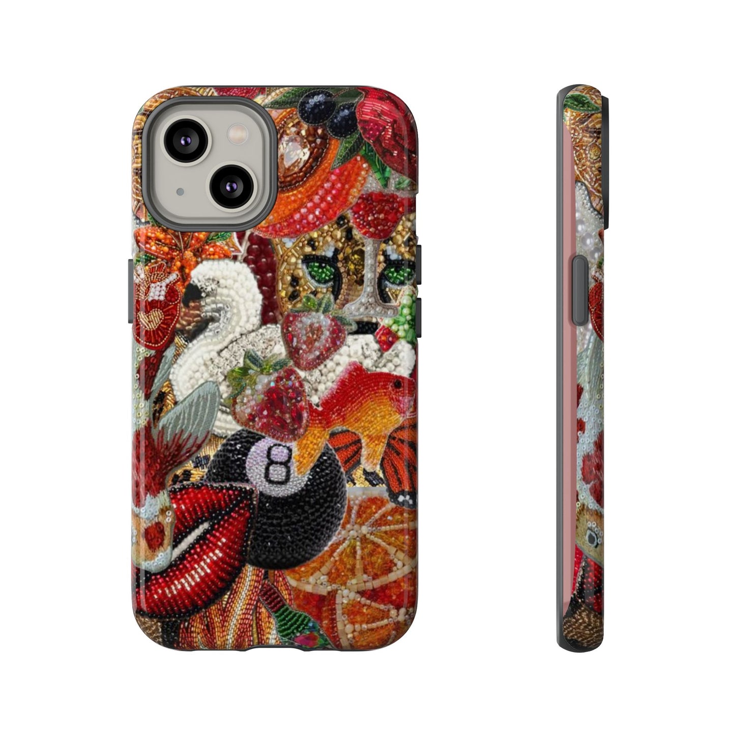 Decorative Collage Tough Case