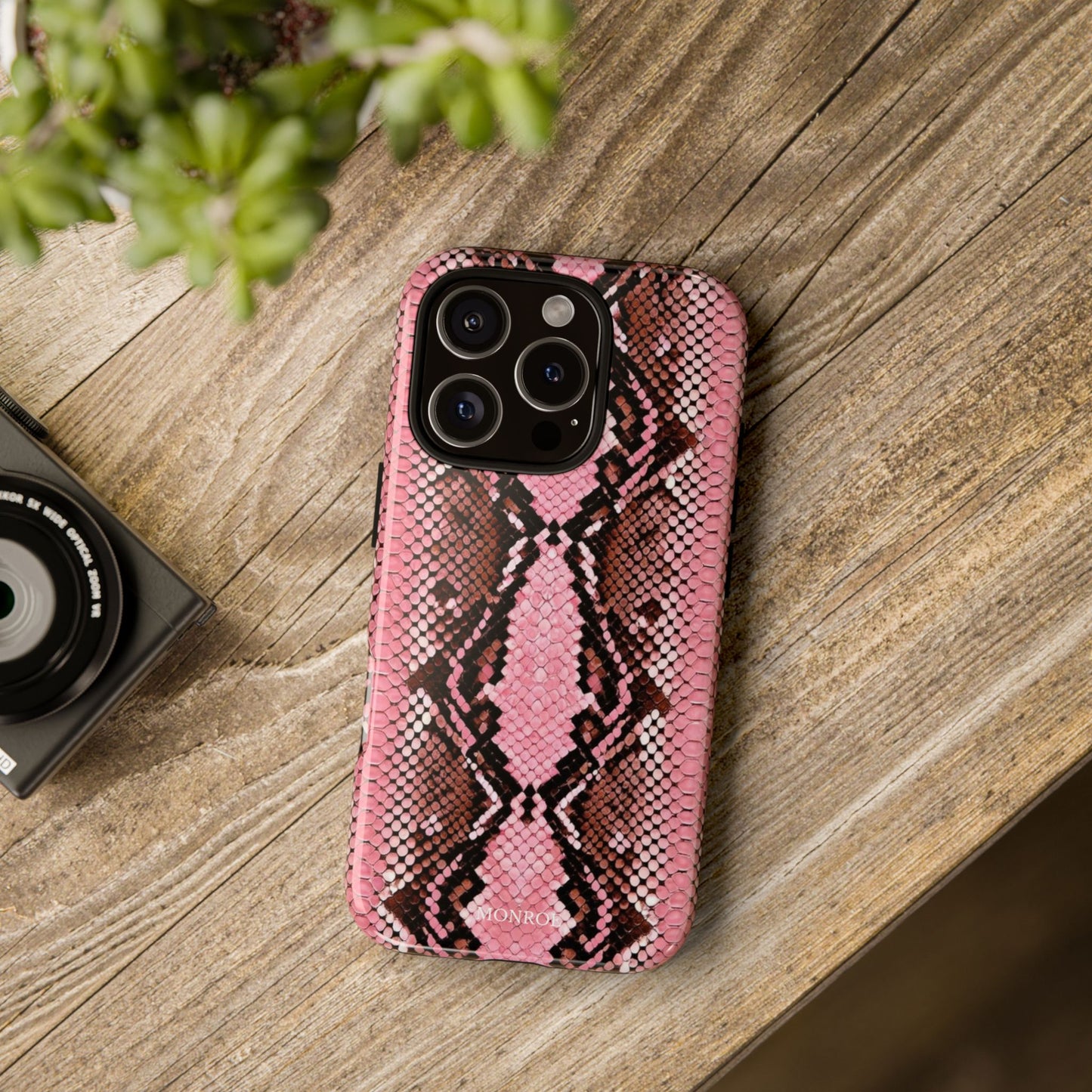 Pink Snake Tough Case