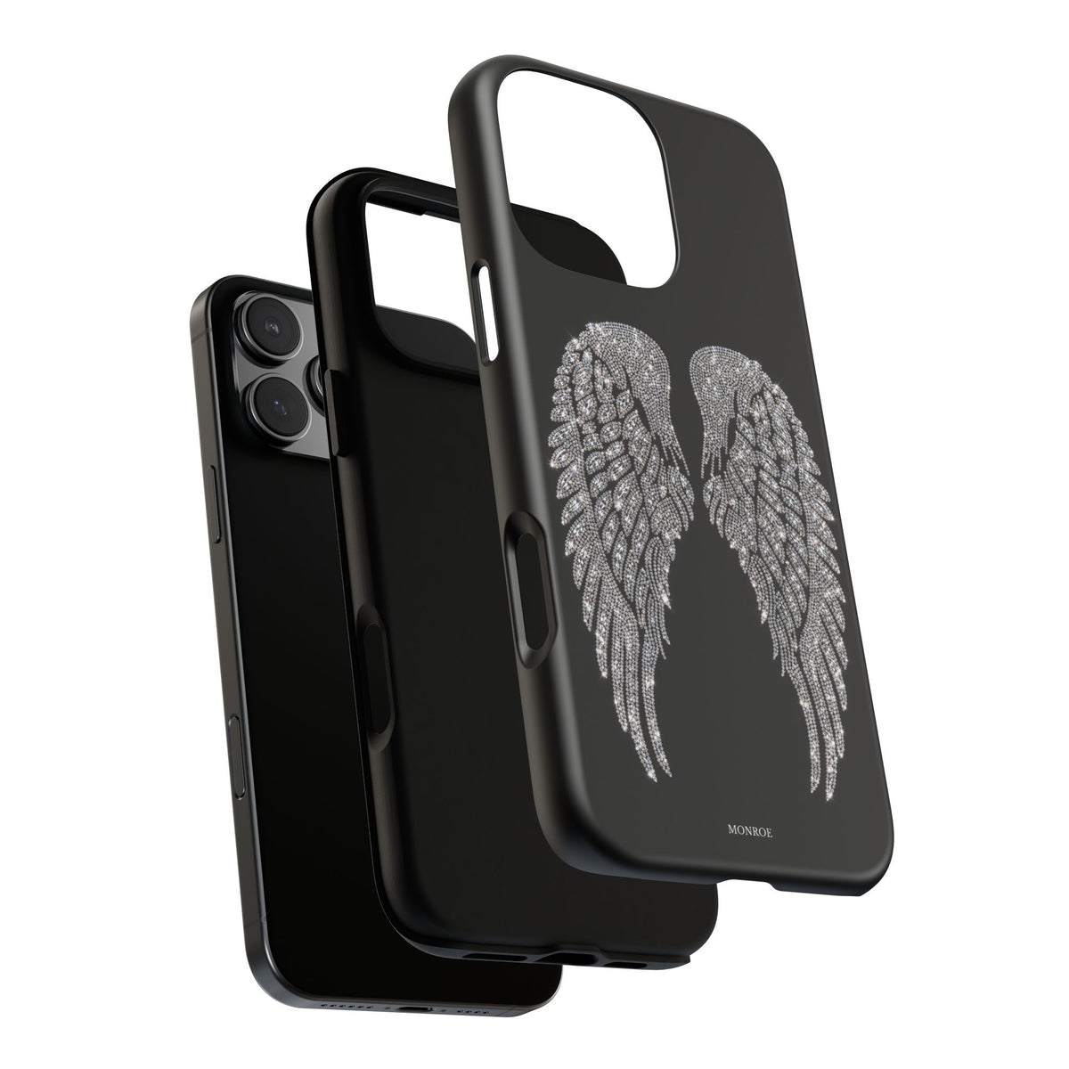 Silver Angel Wings Tough Case