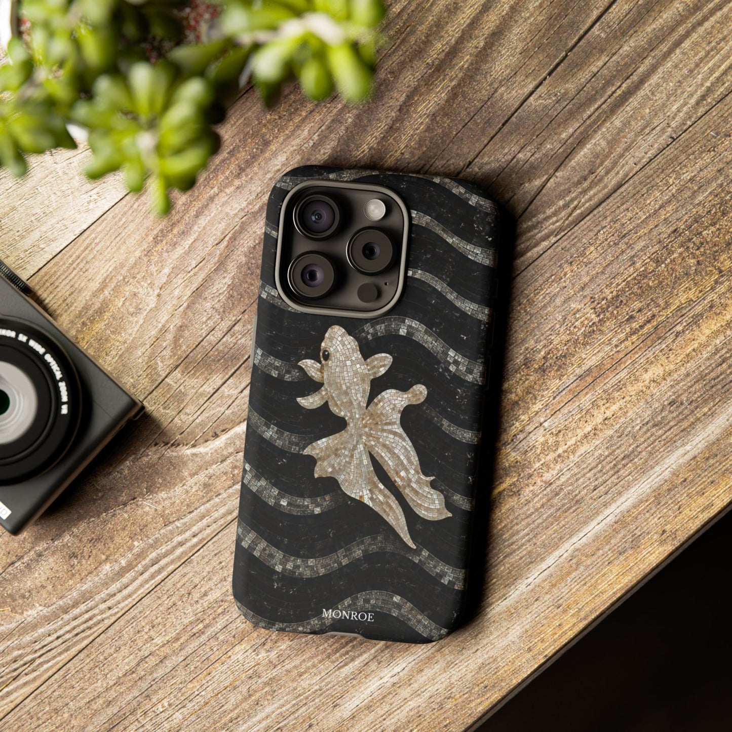 Midnight Fish Mosaic Case