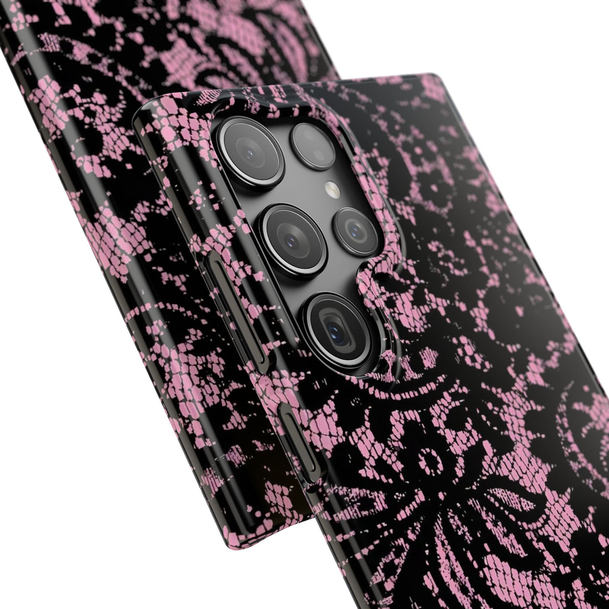 Pink Lace Pattern Case