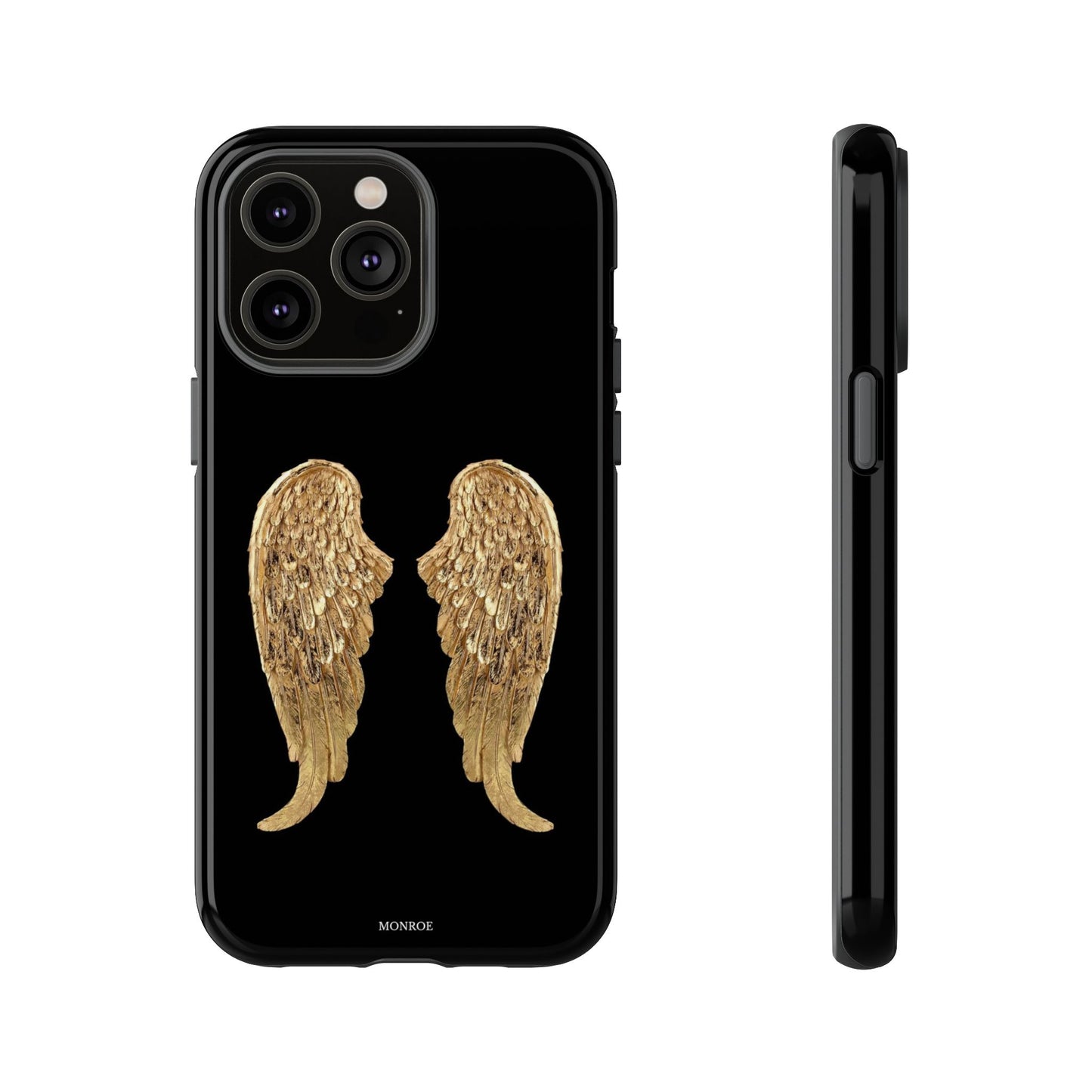 Gold Angel Wings Tough Case